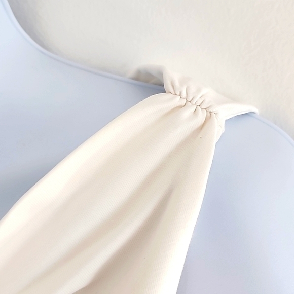 NWT J. CREW off the shoulder stretch tank off white Size XS - Picture 4 of 6